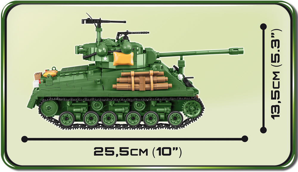 COBI Historical Collection M4A3E8 Sherman, Easy Eight