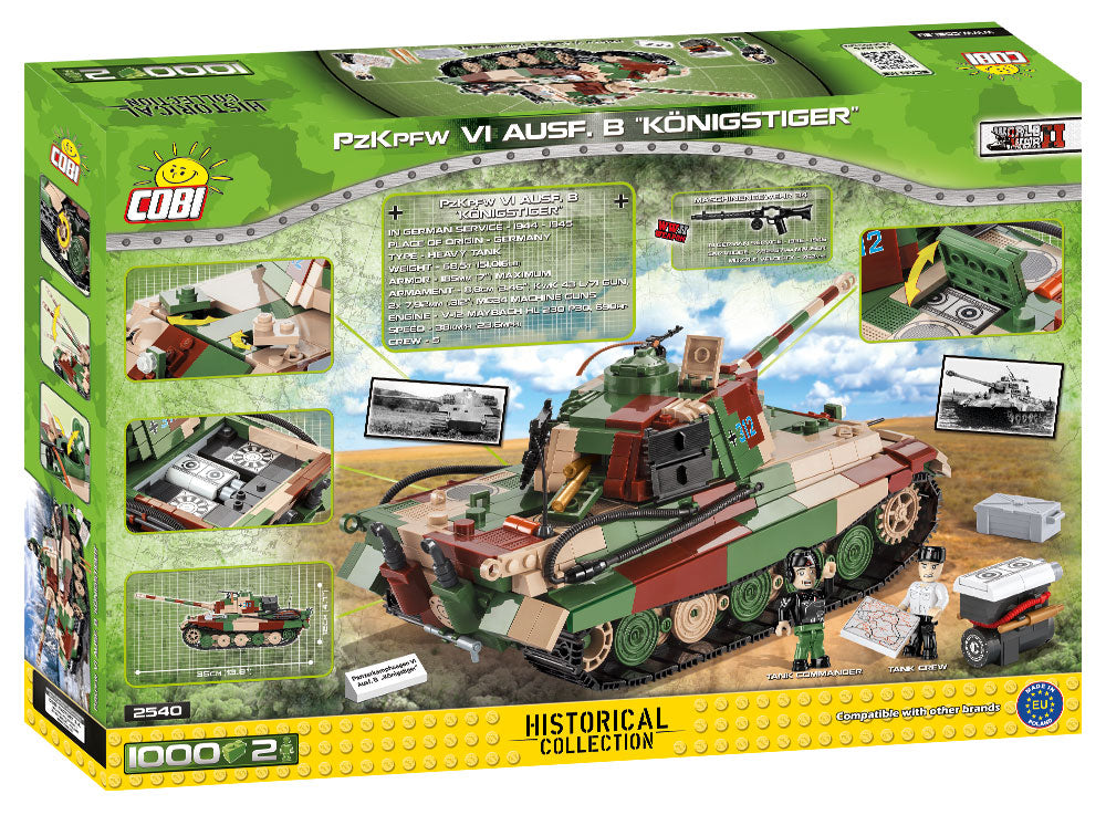 COBI Historical Collection WWII Panzer VI Ausf. B Tiger II "Königstiger"