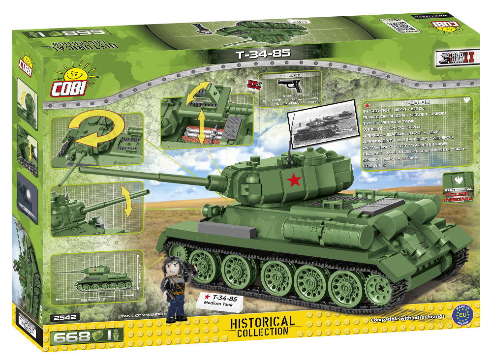 COBI Historical Collection T-34-85 Medium Tank