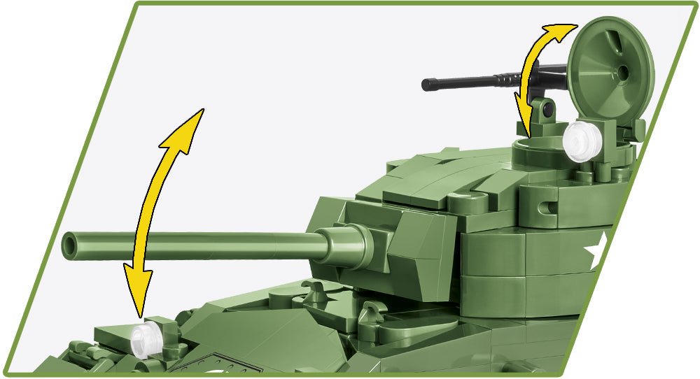 COBI Historical Collection M24 Chaffee Tank
