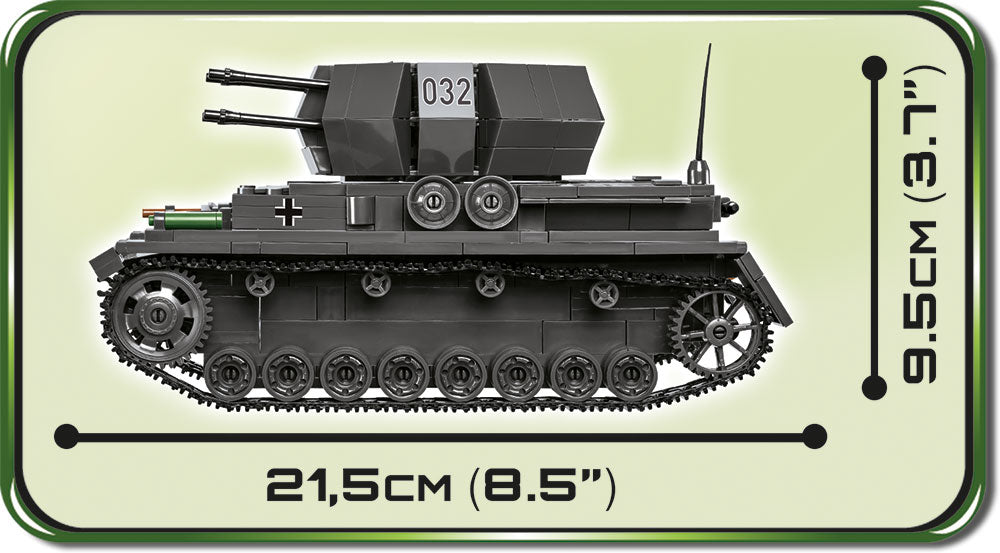 COBI Historical Collection Flakpanzer IV Wirbelwind