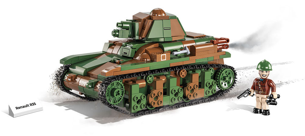 COBI Historical Collection World War II Renault R-35 Tank