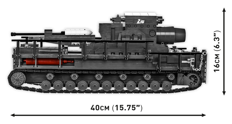 COBI Historical Collection World War II 60 cm Karl-Gerat 040 "ZIU"