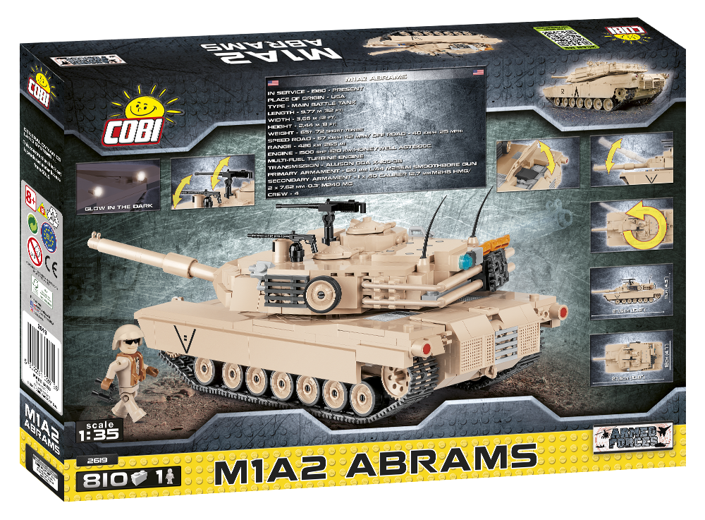 COBI Armed Forces M1A2 Abrams Tank