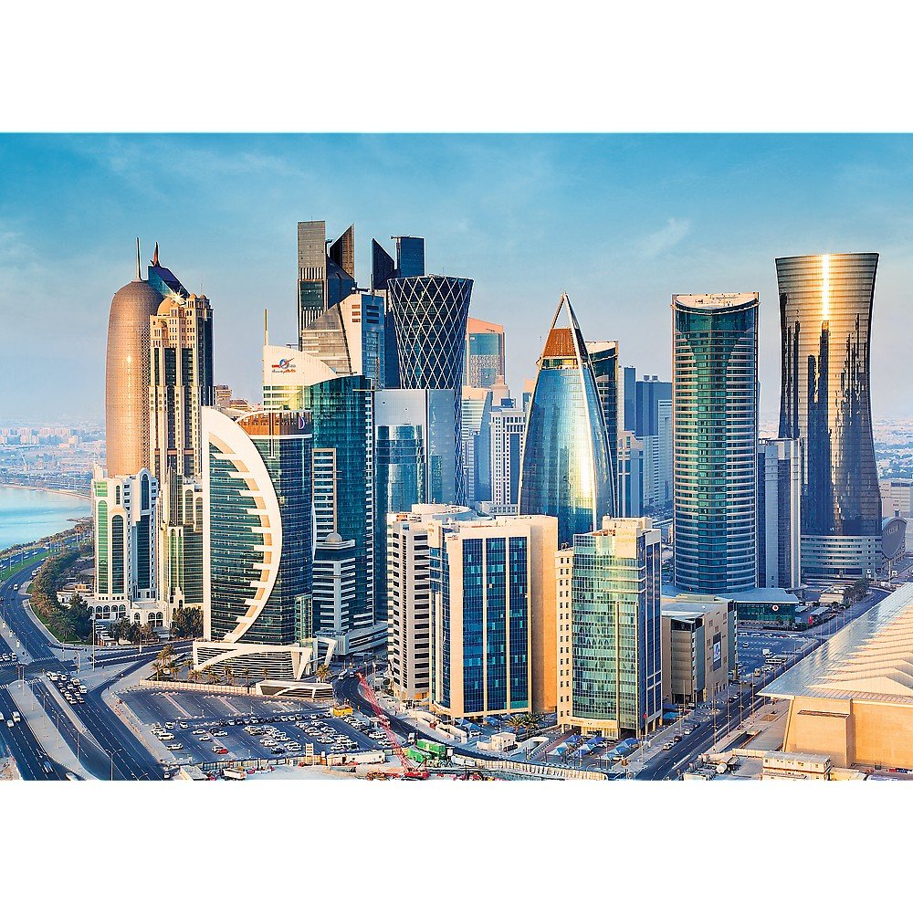Trefl 2000 Piece Jigsaw Puzzle, Doha, Qatar