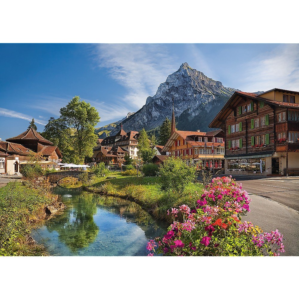 Trefl 2000 Piece Jigsaw Puzzle, Alps in the Summer