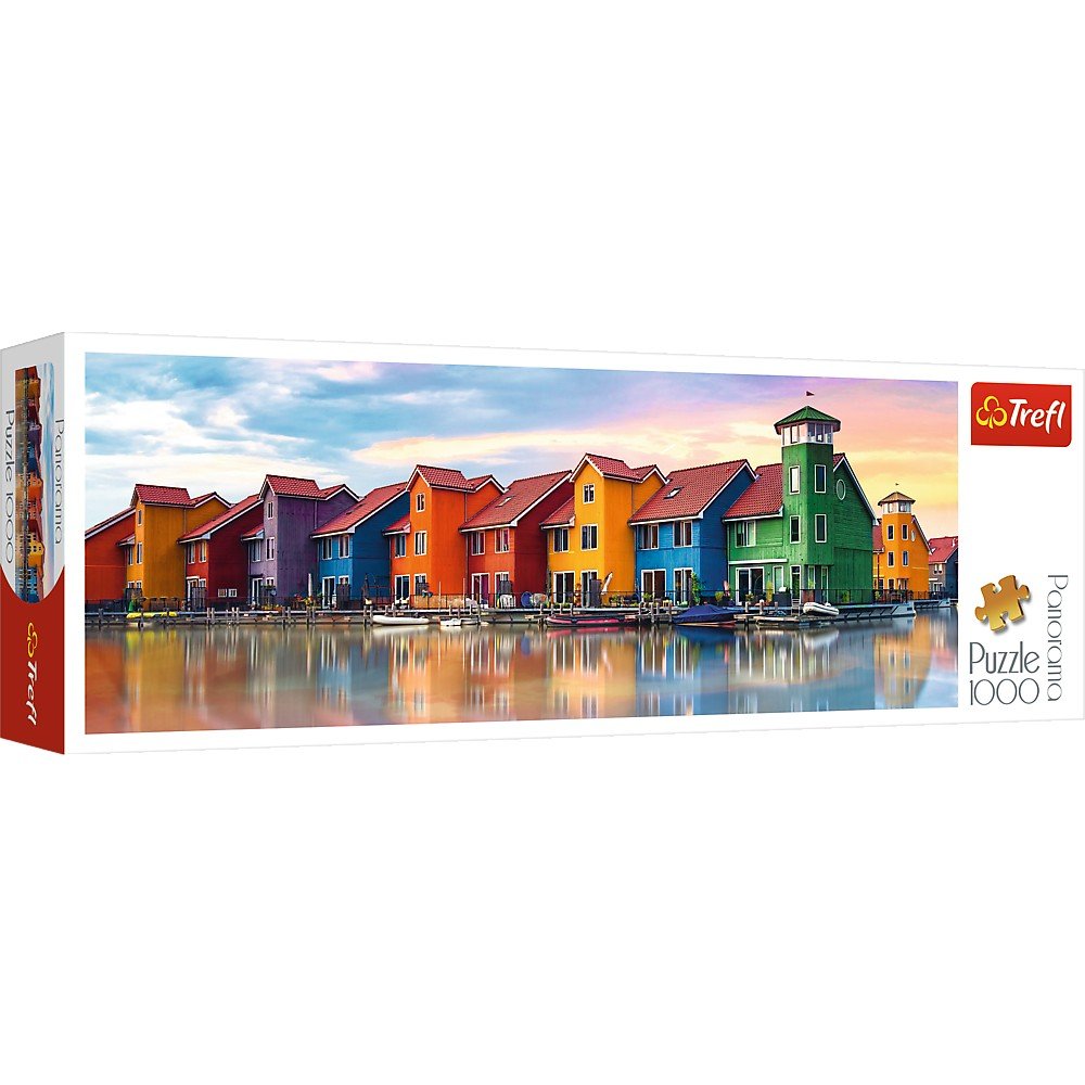 Staan voor Internationale Arrangement TREFL Panorama 1000 Piece Jigsaw Puzzles, Groningen, Netherlands, Colorful  City View Puzzles, Adult Puzzles, Trefl 29034 – Five K Ltd.