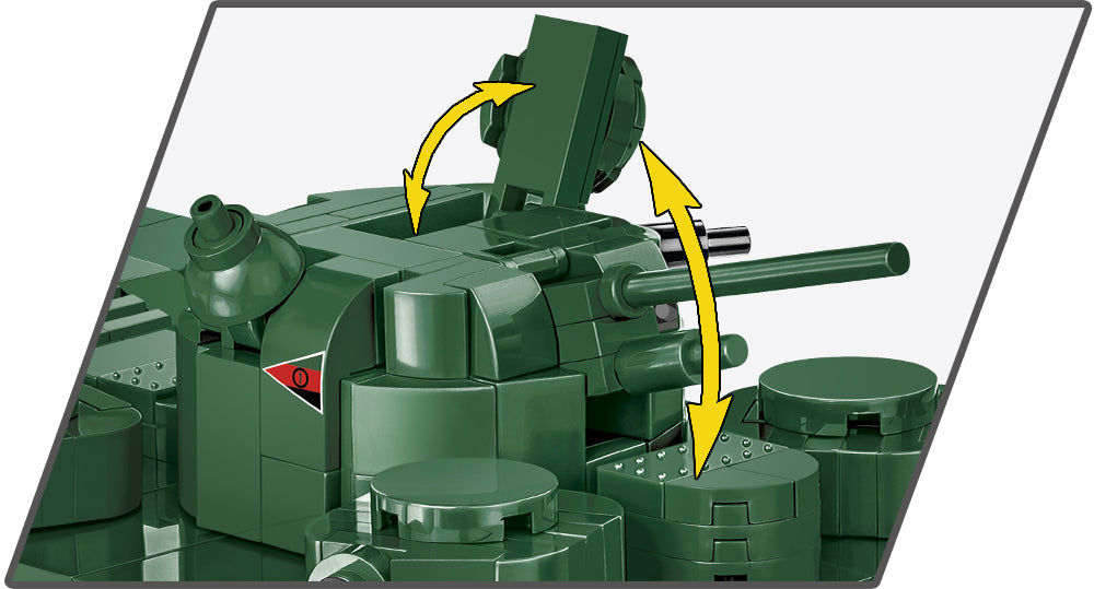 COBI Historical Collection: The Tank Museum VICKERS A1E1 INDEPENDENT Heavy Tank