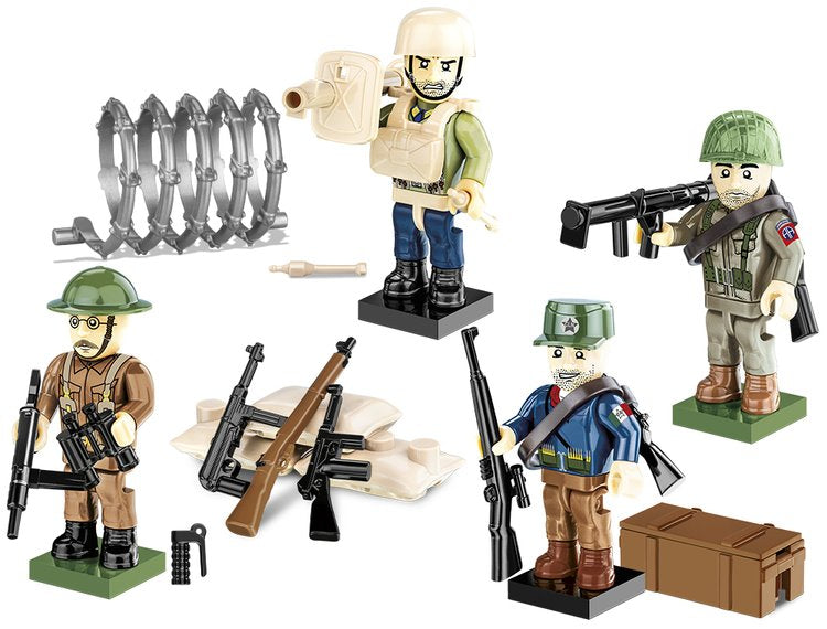 COBI Company of Heroes 3,COMPANY OF HEROES Set of figures
