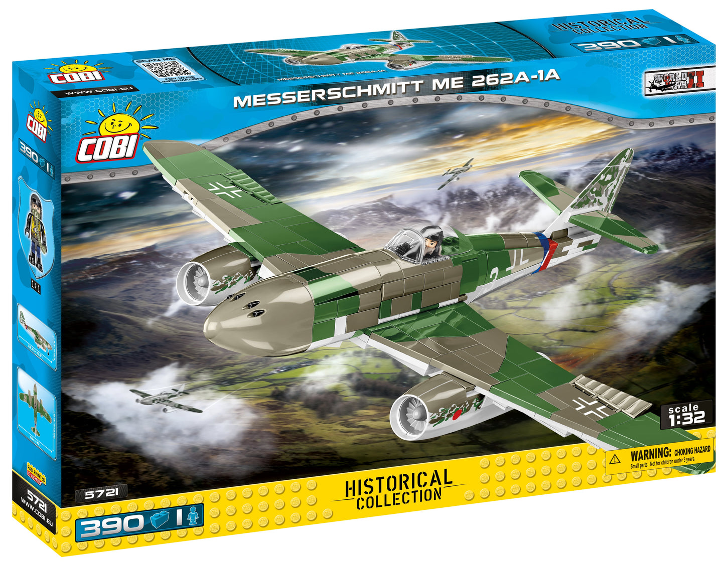 COBI Historical Collection Messerschmitt Me 262A-1A