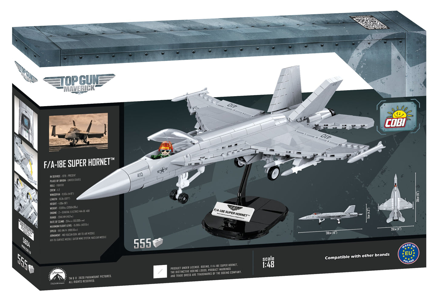 COBI TOP GUN: Maverick F/A-18E Super Hornet