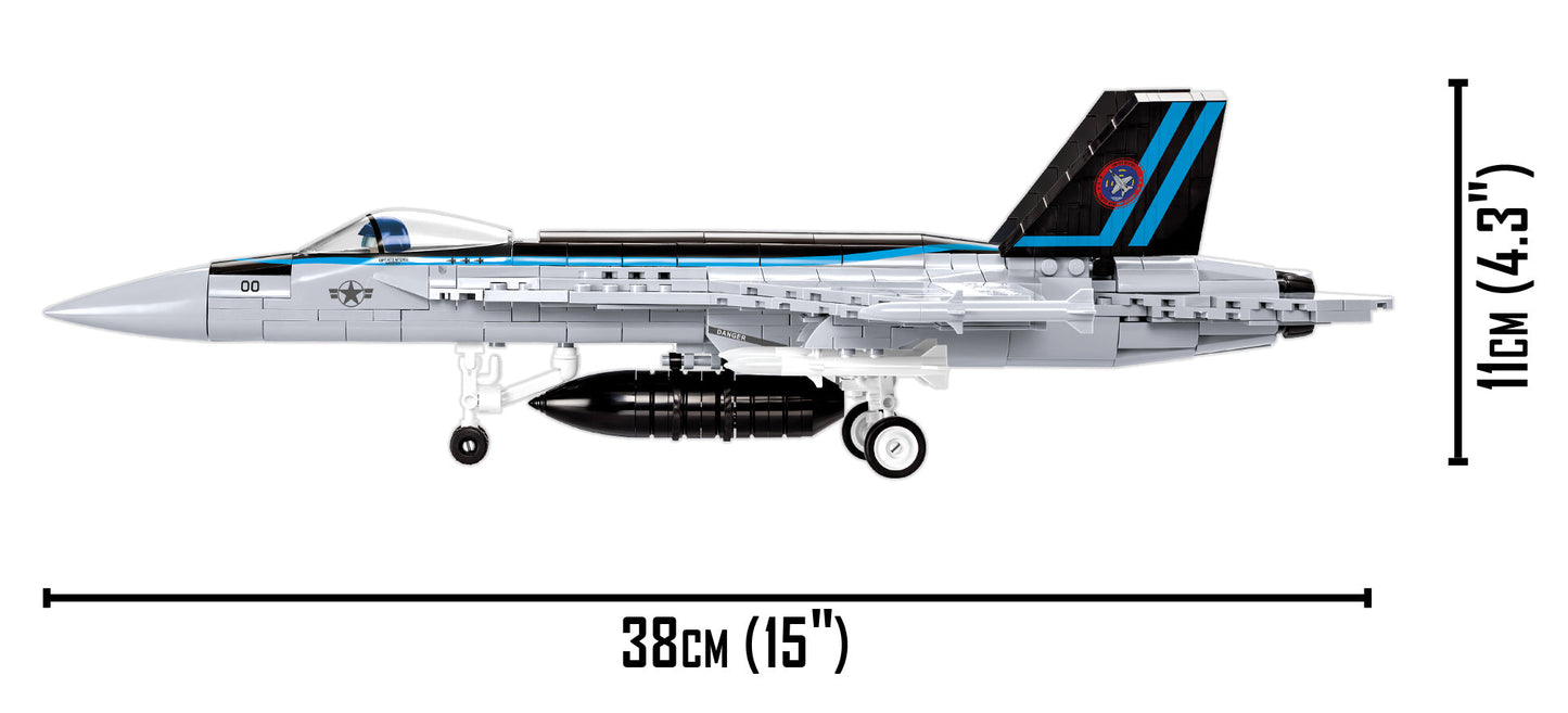 COBI TOP GUN: Maverick F/A-18E Super Hornet (Black/Silver)
