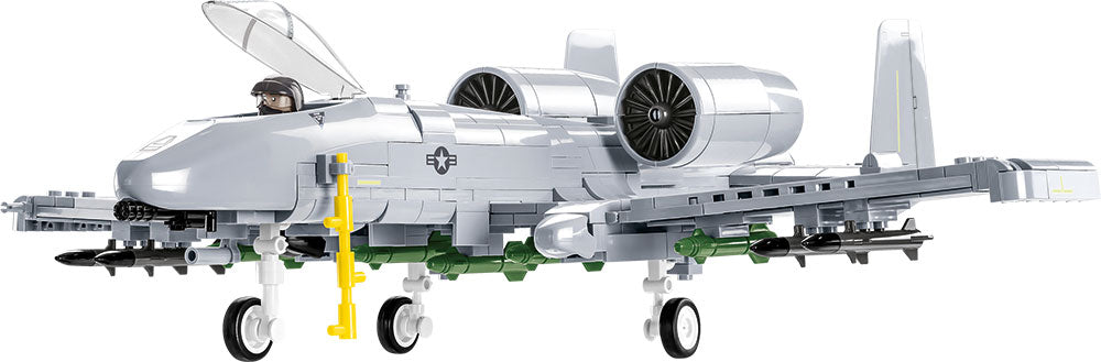 COBI Armed Forces A-10 Thunderbolt II Warthog Plane Building Set, 568 Pieces