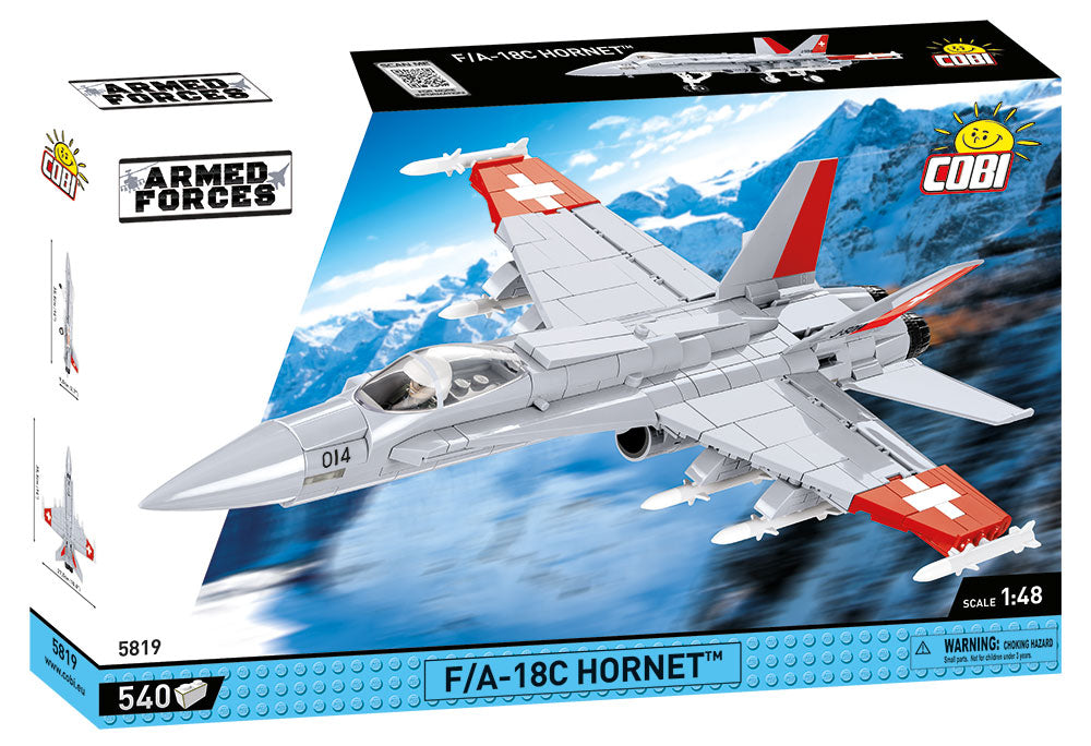 COBI Armed Forces F/A-18C Hornet Switzerland Plane