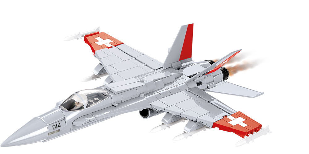 COBI Armed Forces F/A-18C Hornet Switzerland Plane
