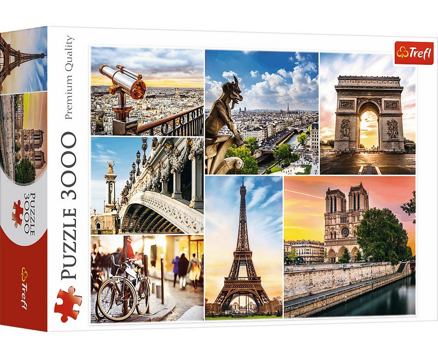 Trefl 3000 Piece Magic of Paris Collage Jigsaw Puzzle