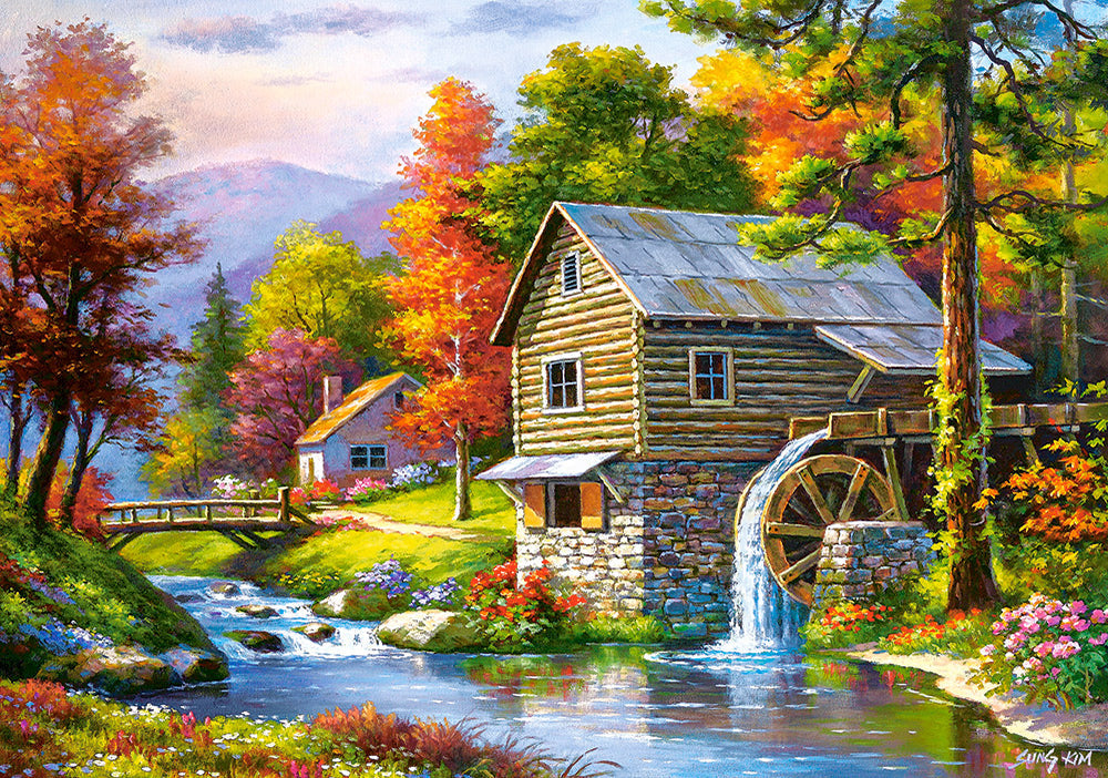 Castorland Old Sutter’s Mill 500 Piece Jigsaw Puzzle
