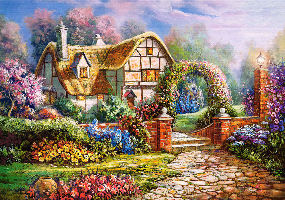 Castorland Wiltshire Gardens 500 Piece Jigsaw Puzzle