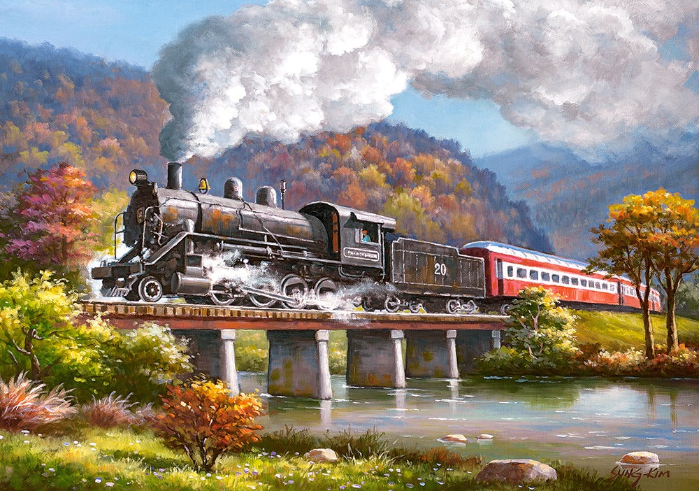 Castorland Iron Horse 500 Piece Jigsaw Puzzle