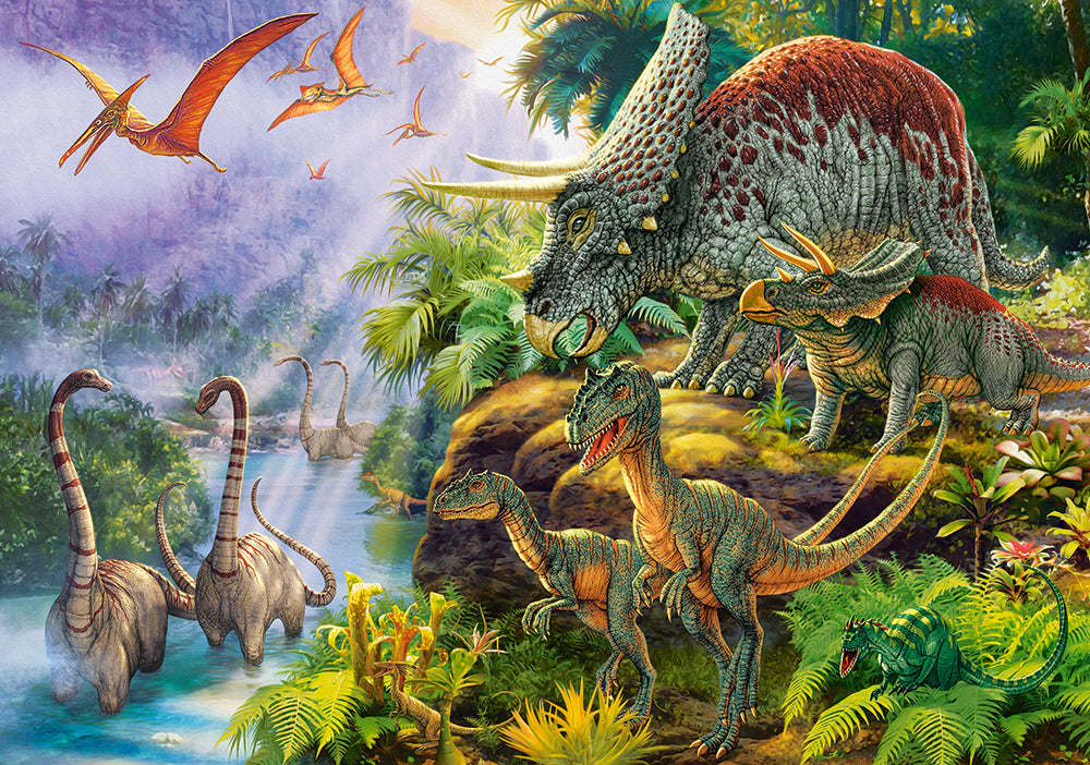 Castorland Dinosaur Valley 500 Piece Jigsaw Puzzle