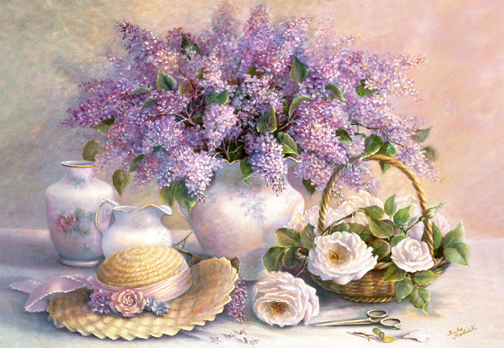 Castorland Flower Day, Trisha Hardwick 1000 Piece Jigsaw Puzzle