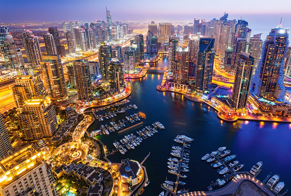 Castorland Dubai at Night 1000 Piece Jigsaw Puzzle
