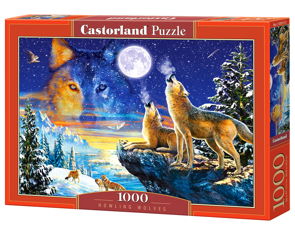 Castorland Howling Wolves 1000 Piece Jigsaw Puzzle