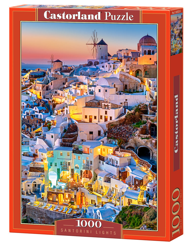 Castorland Santorini Lights 1000 Piece Jigsaw Puzzle