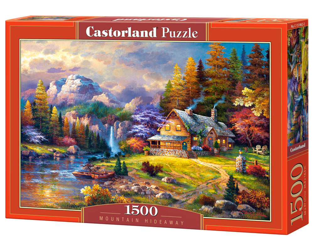 Castorland Mountain Hideaway 1500 Piece Jigsaw Puzzle