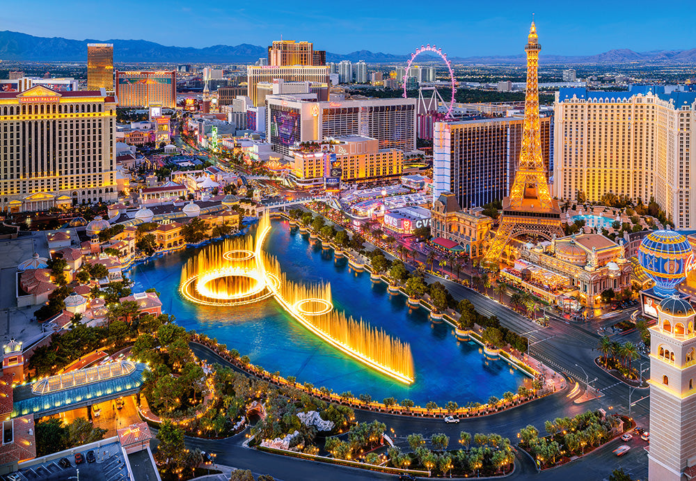 Castorland Fabulous Las Vegas 1500 Piece Jigsaw Puzzle