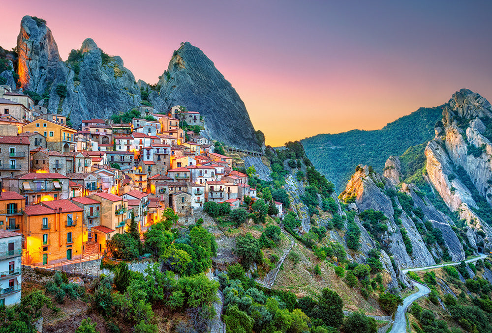 Castorland Sunrise over Castelmezzano 1500 Piece Jigsaw Puzzle