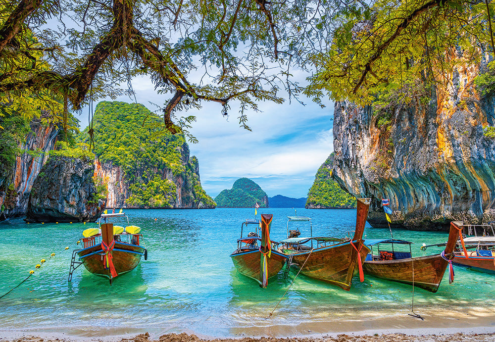 Castorland Beautiful Bay in Thailand 1500 Piece Jigsaw Puzzle