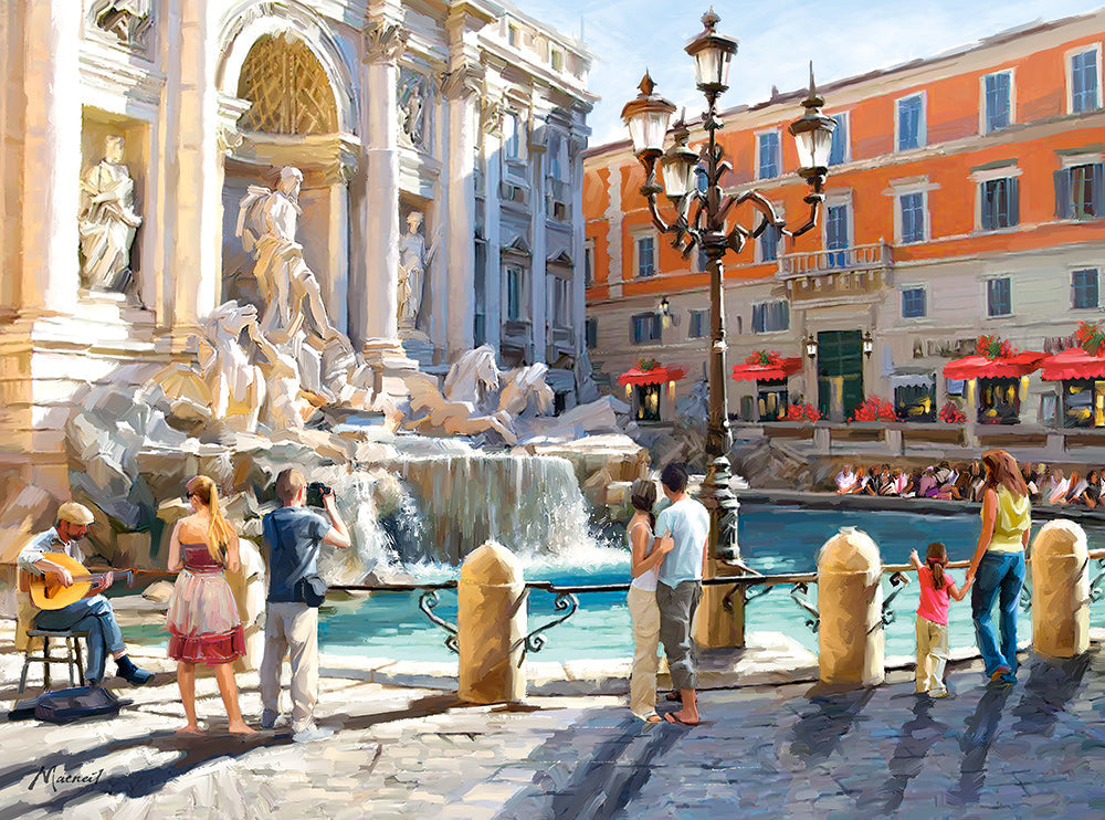 Castorland The Trevi Fountain 3000 Piece Jigsaw Puzzle
