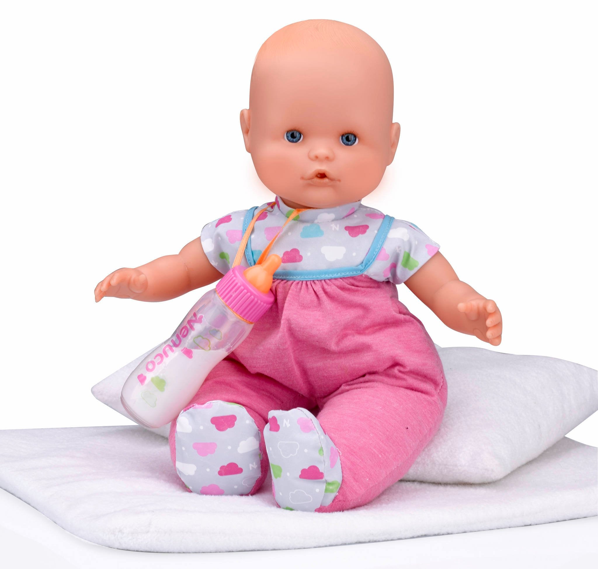 Nenuco - Soft Baby Doll with Magic Bottle, Colorful Outfits, 29 – Five Ltd.