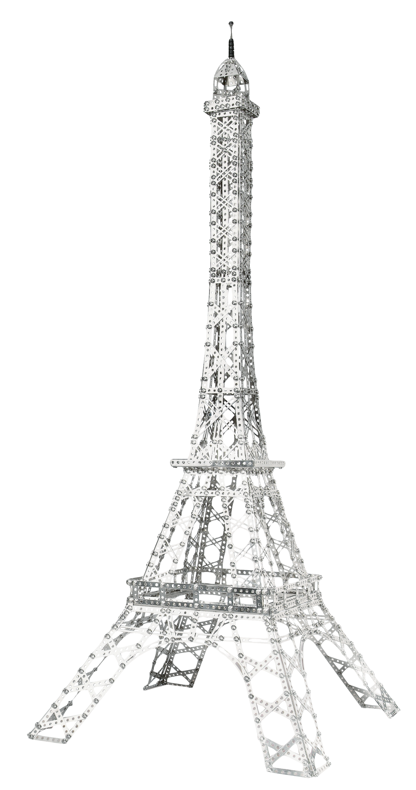 Eitech Landmark Series Deluxe Eiffel Tower with 6 Meter White Light Rope Bundle