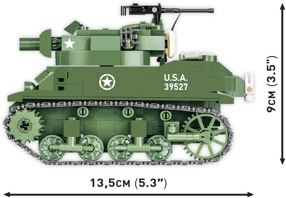 COBI Historical Collection World War II H.M.C M8 SCOTT Tank