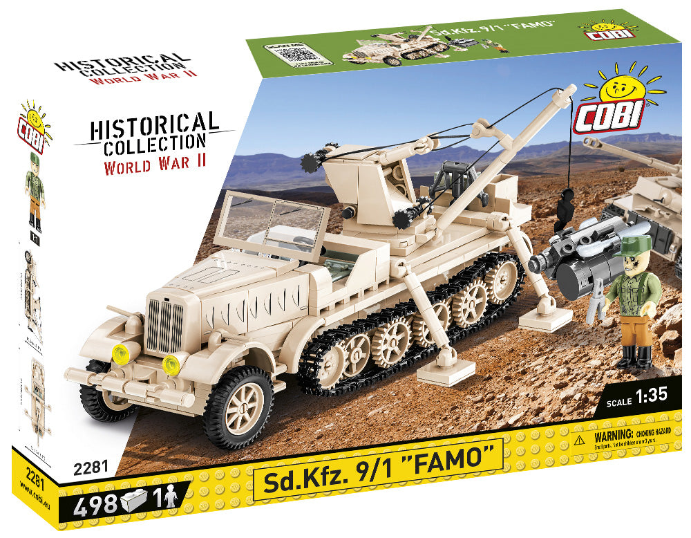 COBI Historical Collection WWII Sd.Kfz. 9/1 "FAMO" Vehicle