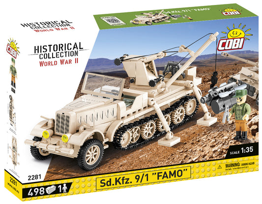 COBI Historical Collection WWII Sd.Kfz. 9/1 "FAMO" Vehicle