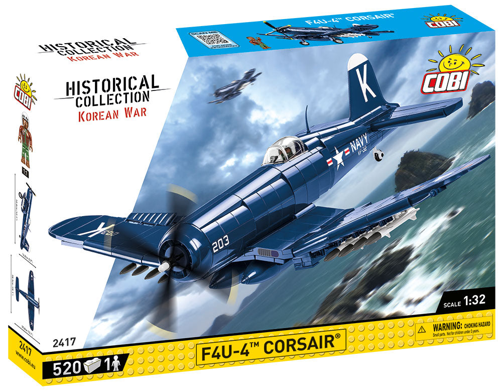 COBI Historical Collection Korean War F4U-4 ™ Corsair® Aircraft