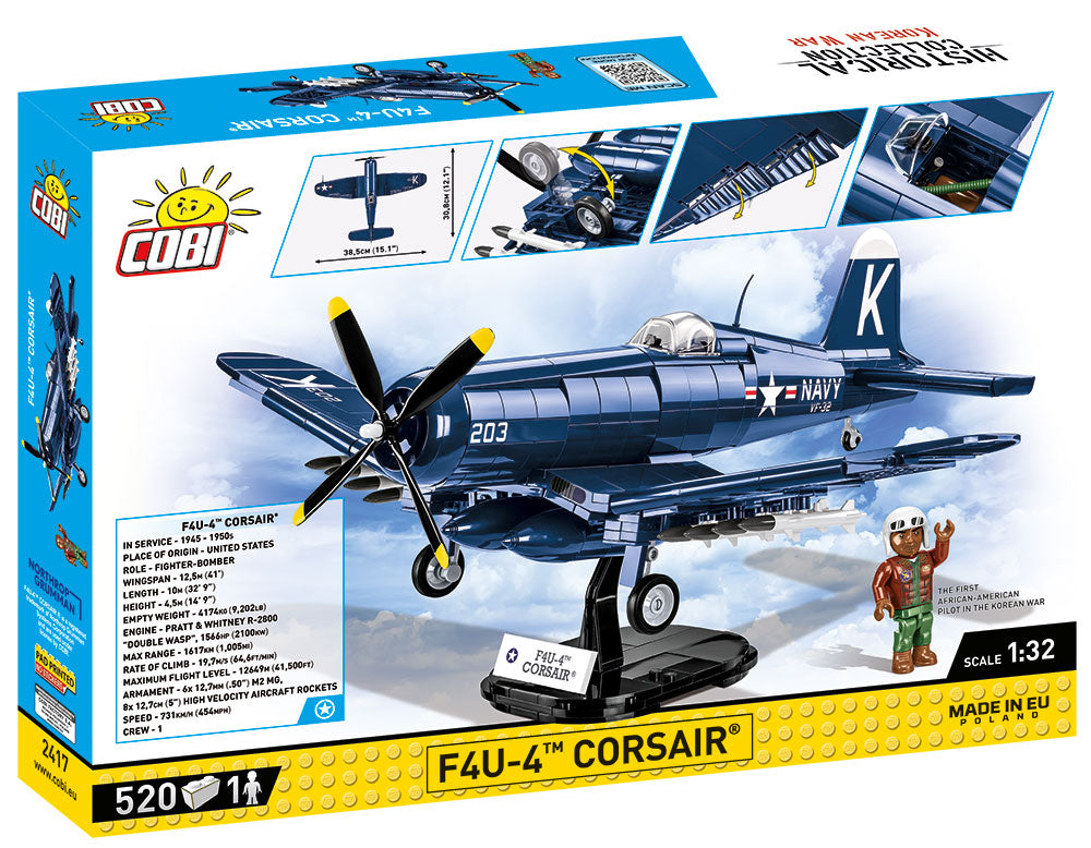 COBI Historical Collection Korean War F4U-4 ™ Corsair® Aircraft