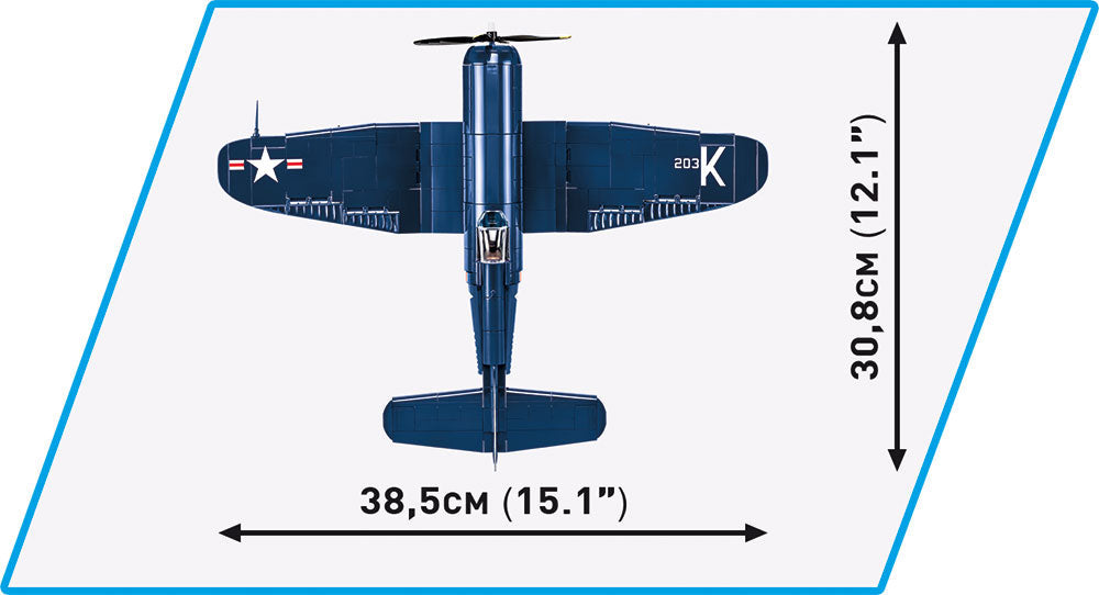 COBI Historical Collection Korean War F4U-4 ™ Corsair® Aircraft