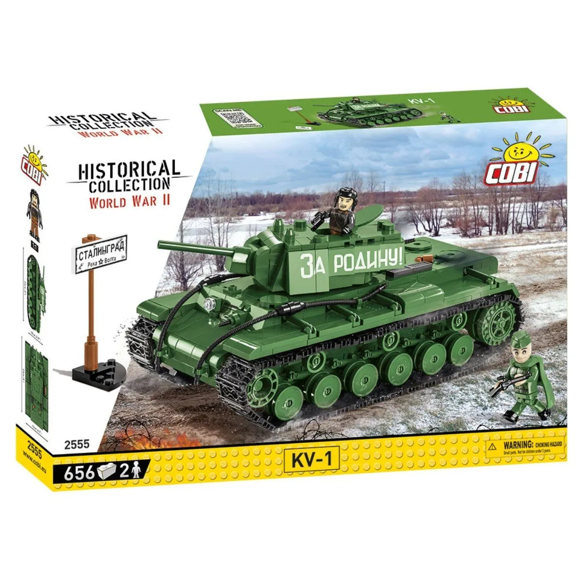 COBI Historical Collection: World War II KV-1 Heavy Tank