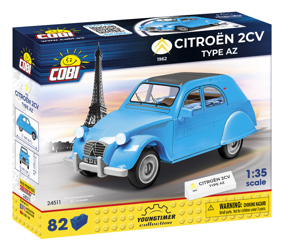 COBI Youngtimer Collection Citroen 2CV type AZ Vehicle
