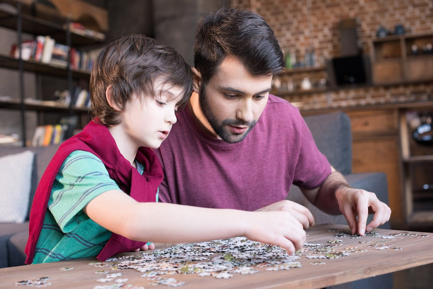 Trefl 1000 Piece Jigsaw Puzzle, Physical Map of the World