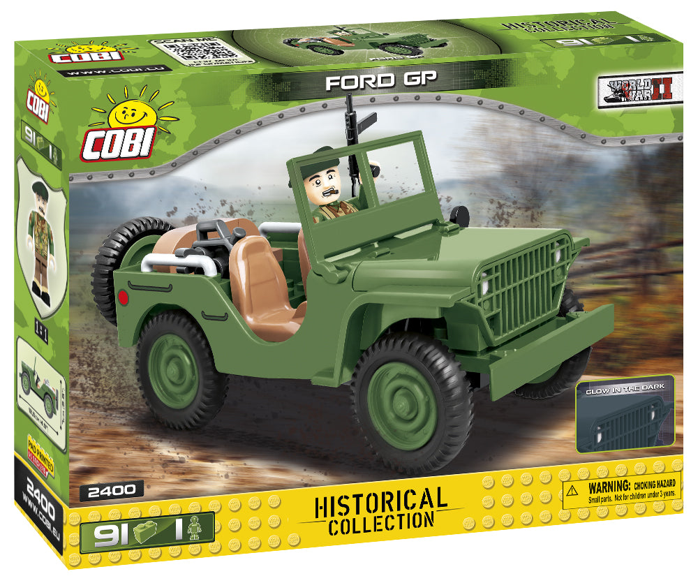 COBI Historical Collection Ford GP Vehicle Building Set, 91 Pieces