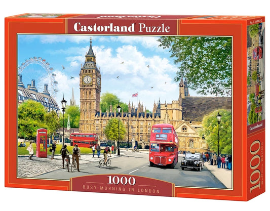 Castorland Busy Morning in London 1000 Piece Jigsaw Puzzle