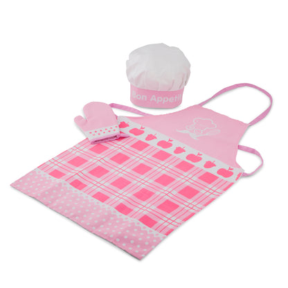 New Classic Toys Children's Apron and Accessories Set, Pink