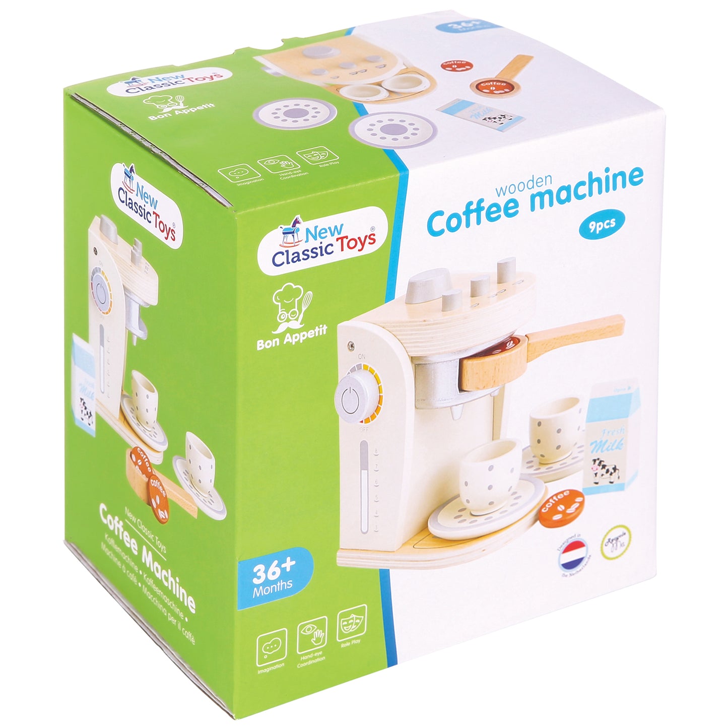 New Classic Toys Coffee Maker Off-White