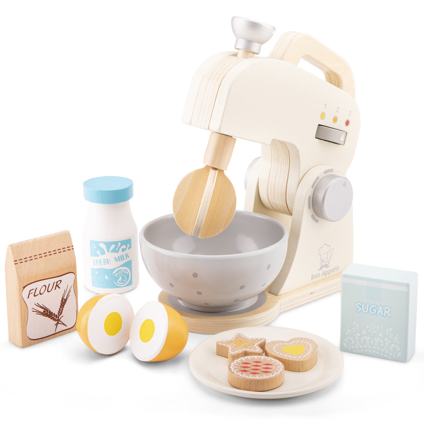 New Classic Toys Mixer Set Off-White