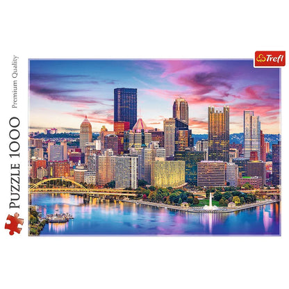 Trefl 1000 piece Jigsaw Puzzle, Pittsburgh, Pennsylvania, USA